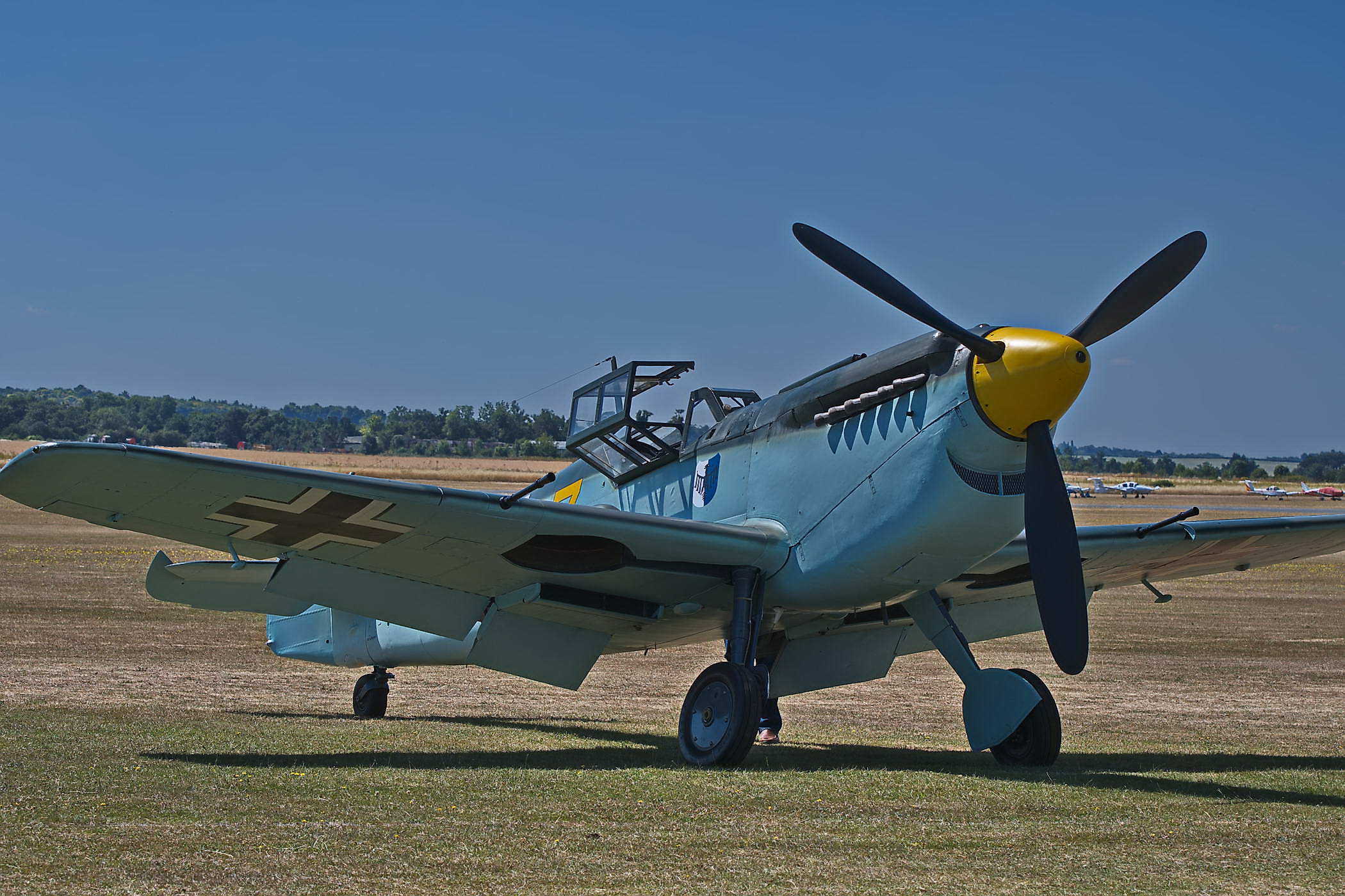 Hispano Buchon HA-1112-MIL C.4K-102 -Yellow