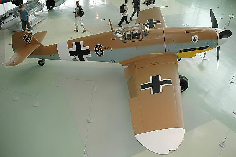 Messerschmitt Bf 109 G-2-trop Black 6 WkNr 10639